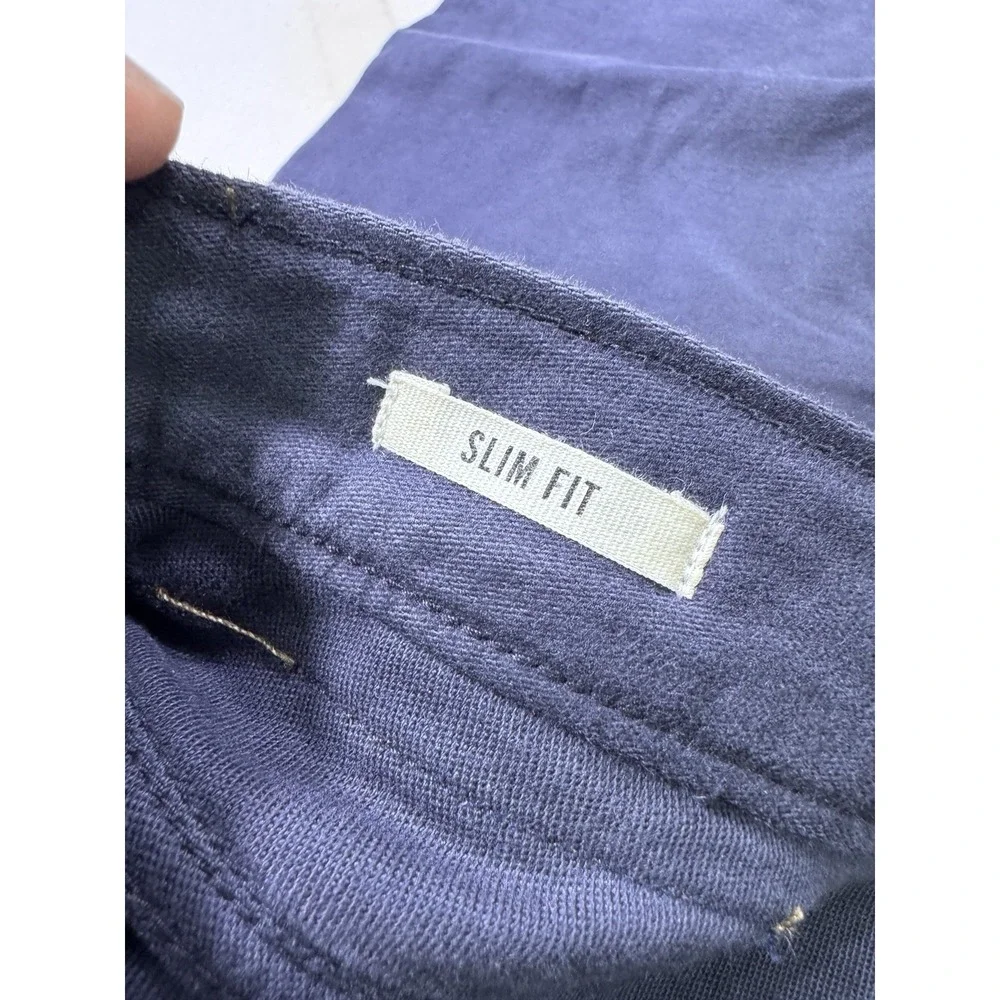Todd Snyder Pants Men's 33x32 (35x29) Slim Fit Blue Smart Money Modern